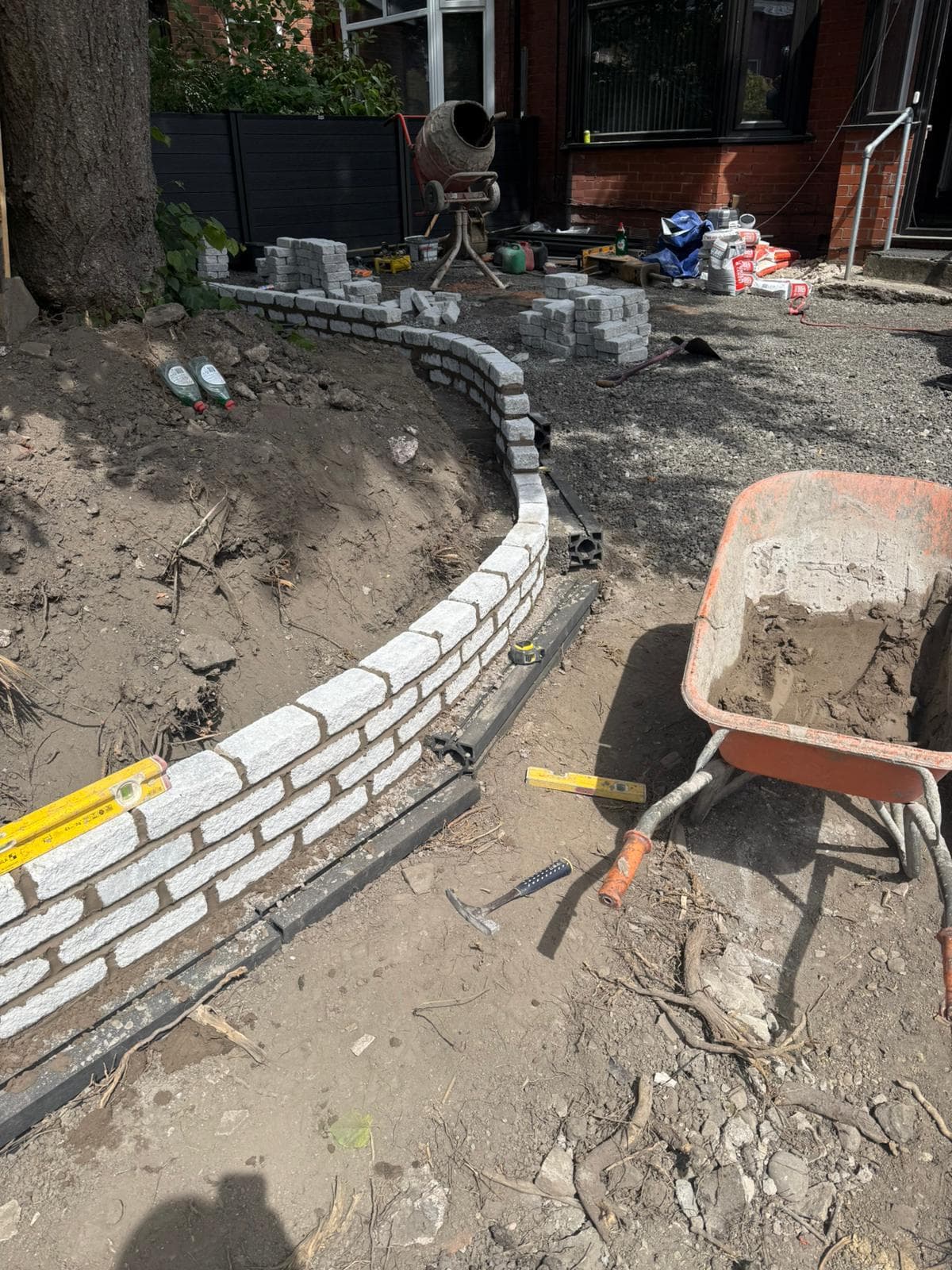 Driveway project by Dalys Driveways Manchester