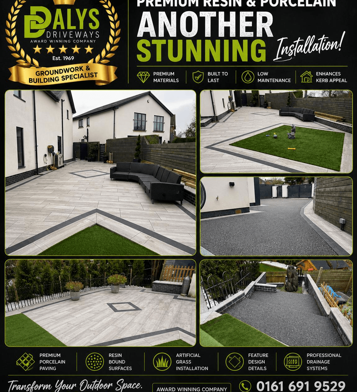 Landscaping Services Bramhall — Dalys Driveways