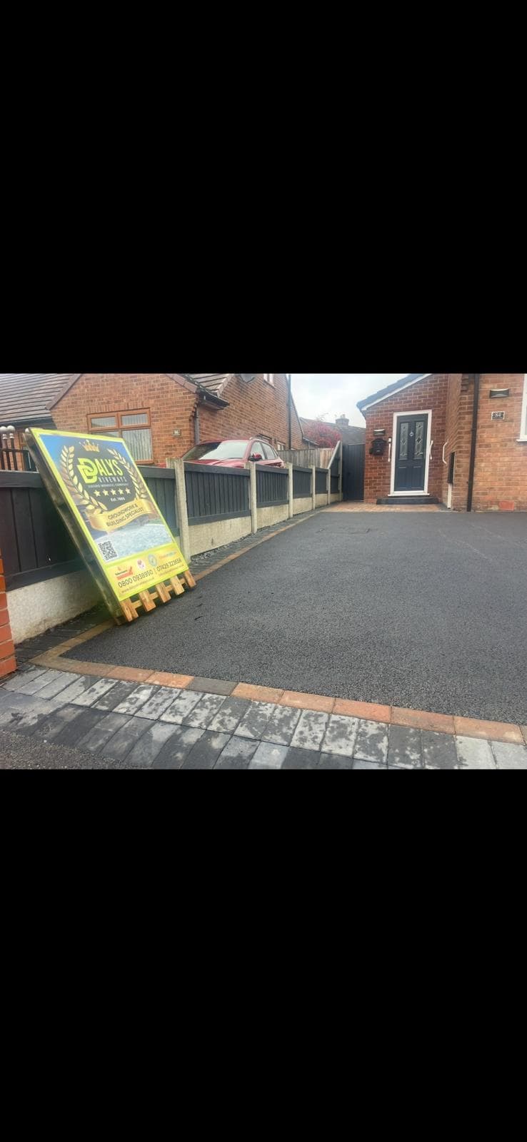 Tarmac project by Dalys Driveways Manchester