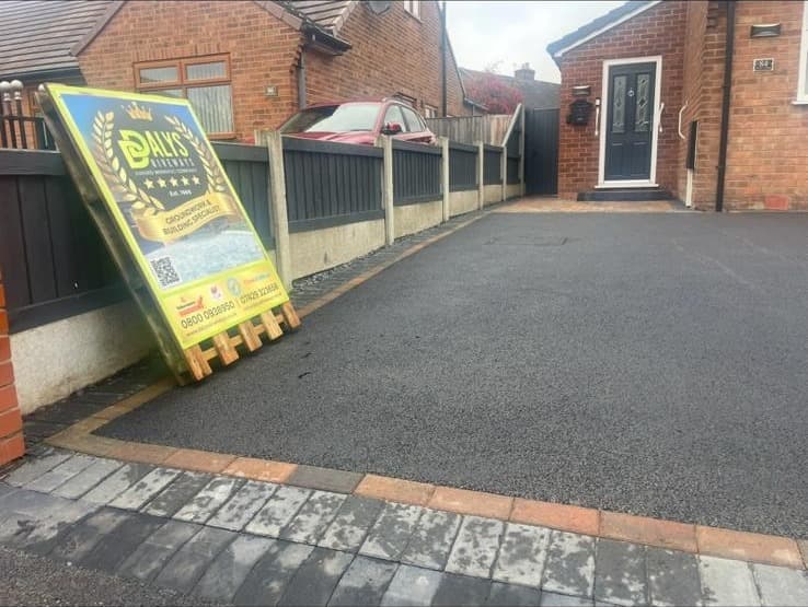 Tarmac project by Dalys Driveways Manchester
