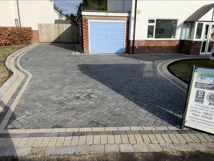 Driveway project 13 — Dalys Driveways Manchester