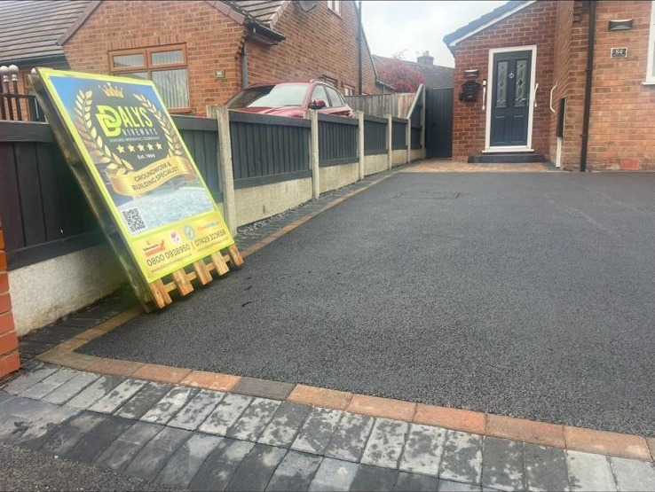 Driveway project 6 — Dalys Driveways Manchester